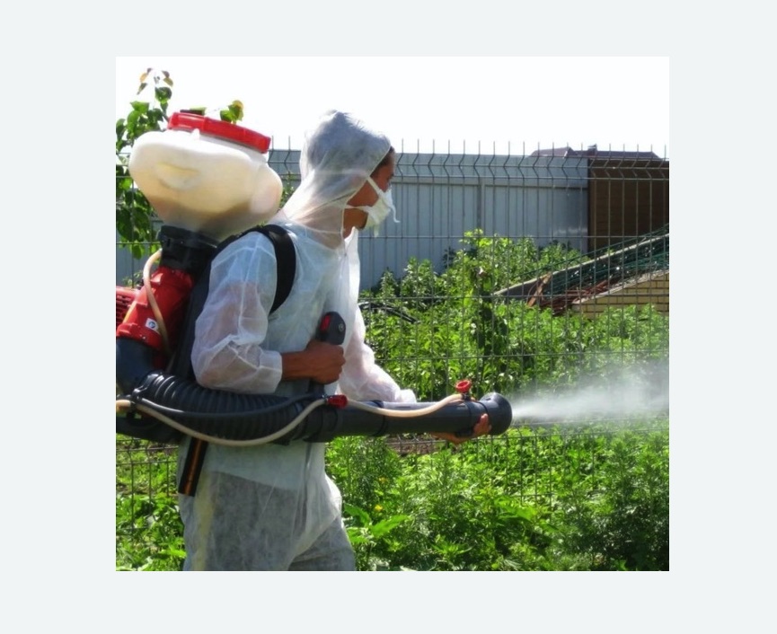 Акарицидная обработка территории в Новокубанске